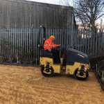 Ride on road roller training